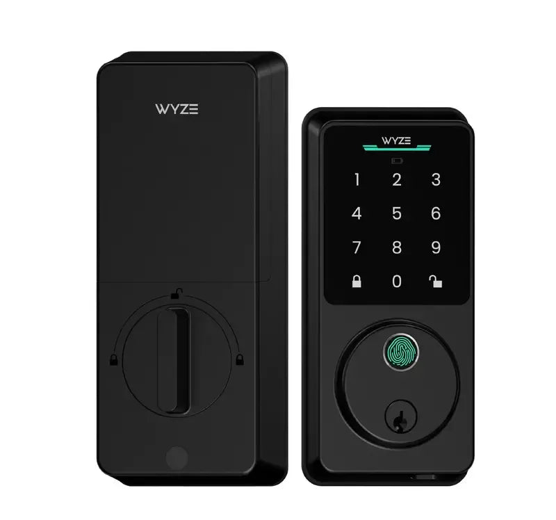 ALEFPEER Security Video Smart Lock S330, 3-in-1 Camera+Doorbell+Fingerprint Keyless Entry Door Lock, ,BHMA, WiFi Door Lock,App Remote Control,Doorbell Camera with Chime,No Monthly Fee,SD Card Required